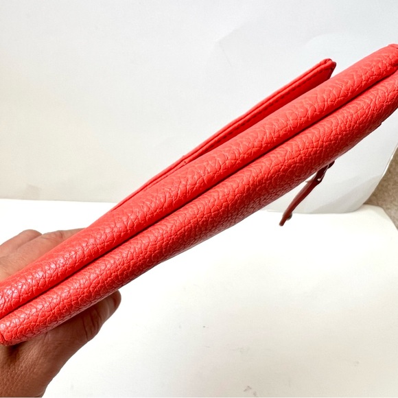 NAUTICA ID Safe Snap Closure Coral/Orange Wallet - Picture 15 of 17